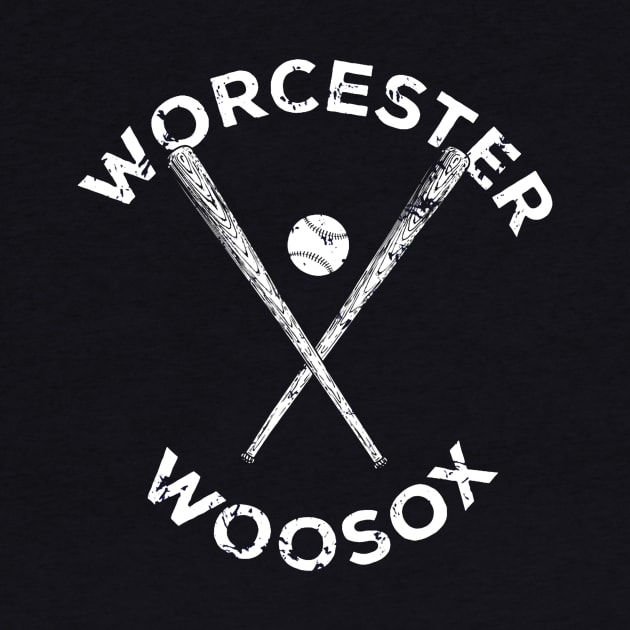 Worcester Woosox Baseball Triple by Chicu